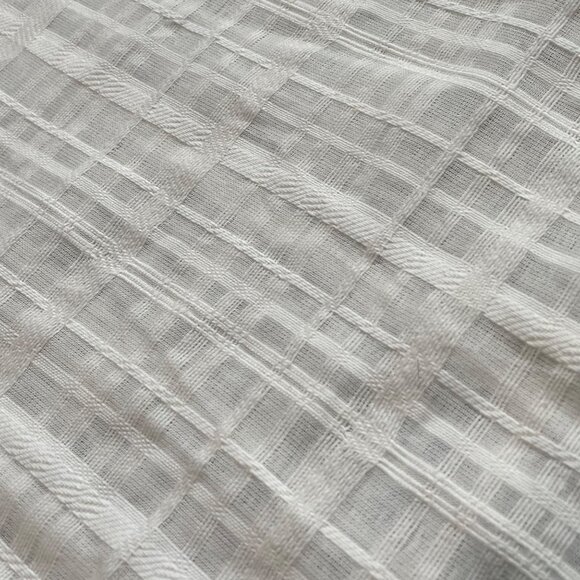 Saint & Sofia Button Down Shirt Long Sleeve Collared Striped Size 12 Minimalist - Picture 7 of 9